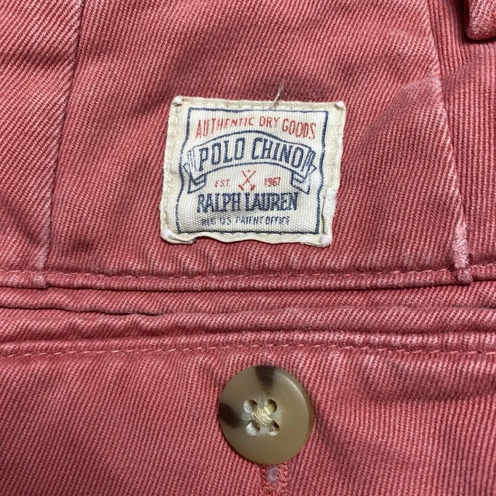 Polo Ralph Lauren Whitman Pant (36x28) Relaxed Fit Pleated Preppy Bubblegum Pink
